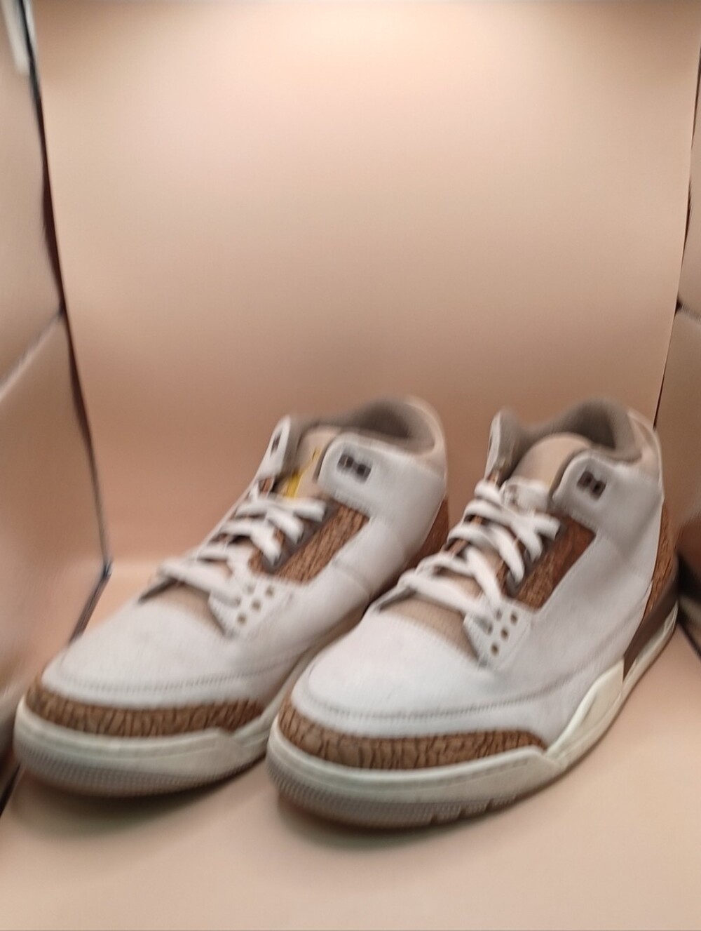Pre-Owned Nike Air Jordan 3 Retro Sneaker-Palomino Men Size 14 US CT8532-102